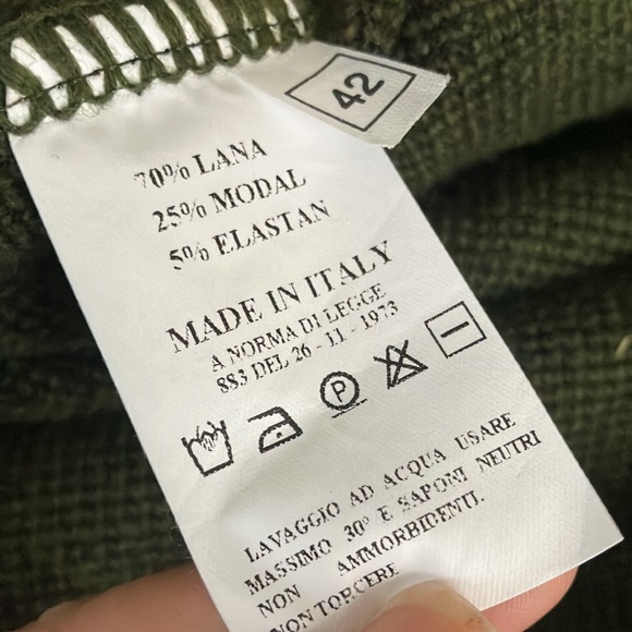 Wool Blend Cardigan Duster Made in Italy 🇮🇹 - Picture 12 of 16